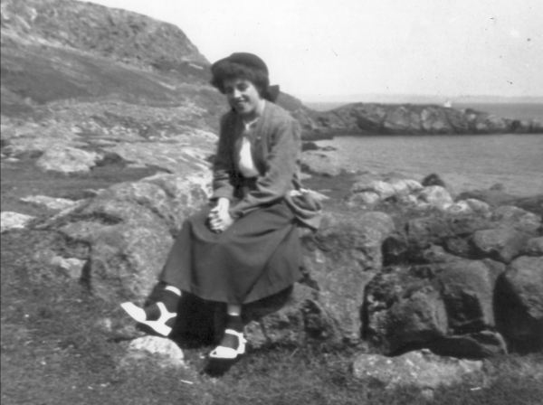 463: Teresa Whelan, at the Herring Cove. (circa 1953) [courtesy of Teresa (Whelan) Pendergast]  - Daughter of Leo Whelan &amp;amp; Elizabeth Bishop